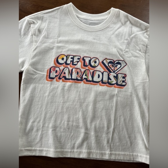 NWT Roxy Graphic Tee - Picture 2 of 3